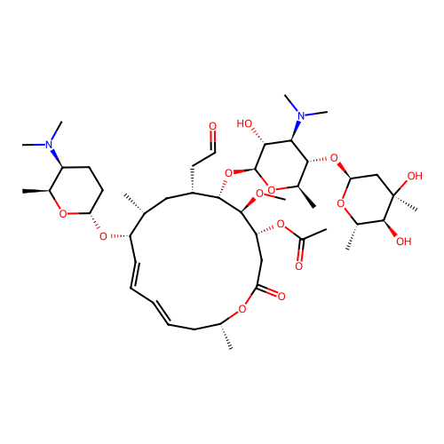 acetylspiramycin structure