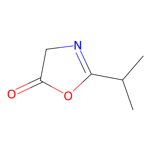 2-Isopropyl-4H-oxazol-5-one structure