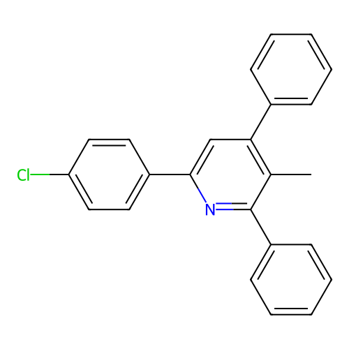 6-(4-Chlorophenyl)-3-methyl-2,4-diphenylpyridine structure