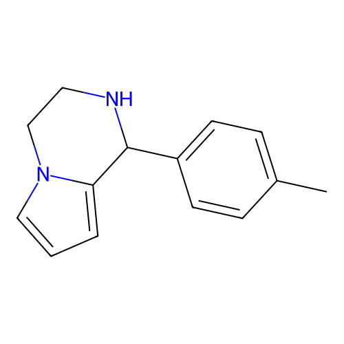 1-(p-Tolyl)-1,2,3,4-tetrahydropyrrolo[1,2-a]pyrazine structure
