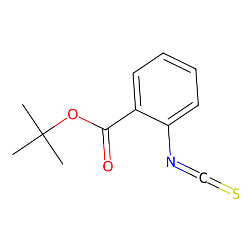 tert-Butyl 2-isothiocyanatobenzoate structure