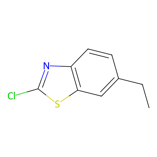 2-Chloro-6-ethyl-1,3-benzothiazole structure