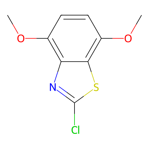 2-Chloro-4,7-dimethoxy-1,3-benzothiazole structure