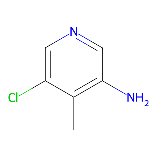5-Chloro-4-methylpyridin-3-amine structure