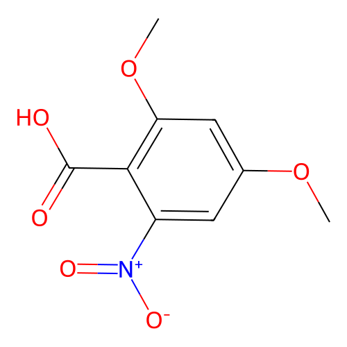 2,4-Dimethoxy-6-nitrobenzoic acid structure