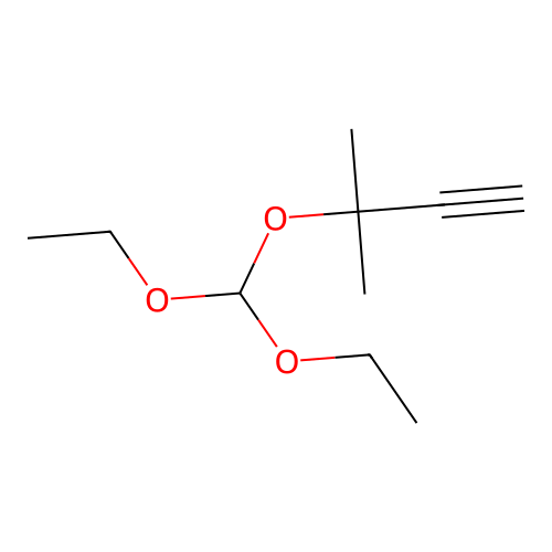 3-(Diethoxymethoxy)-3-methylbut-1-yne structure