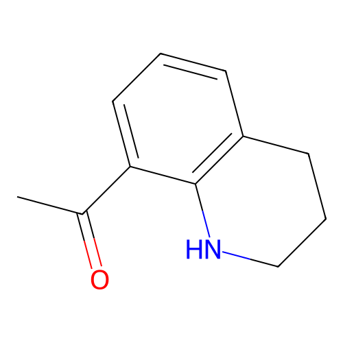 1-(1,2,3,4-Tetrahydroquinolin-8-yl)ethanone structure