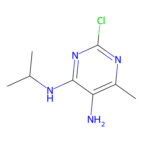 4,5-Pyrimidinediamine, 2-chloro-6-methyl-N4-(1-methylethyl)- structure