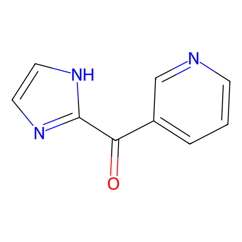 1H-imidazol-2-yl(pyridin-3-yl)methanone structure