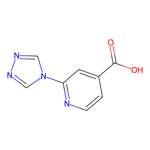 2-(4H-1,2,4-Triazol-4-yl)isonicotinic acid structure