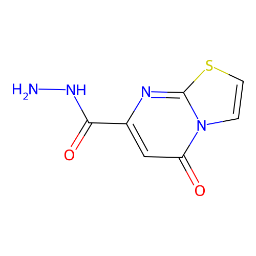 5-Oxo-5H-thiazolo[3,2-a]pyrimidine-7-carbohydrazide structure