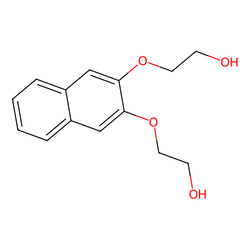 2-[3-(2-Hydroxy-ethoxy)-naphthalen-2-yloxy]-ethanol structure