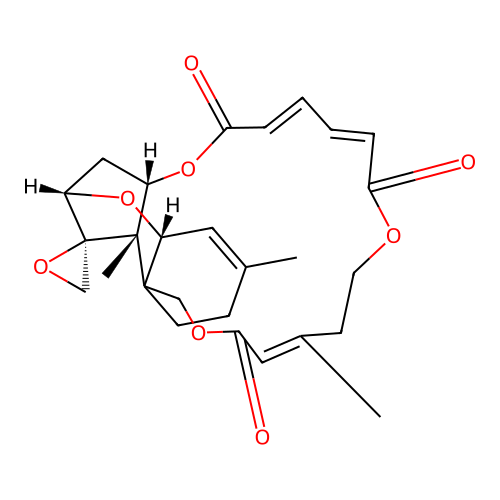 Verrucarin A, 2',3'-dihydro-2'-deoxy-, (2'Z)- structure