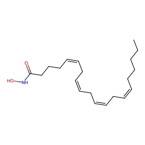 N-hydroxy arachidonoyl amine structure
