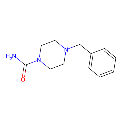 4-Benzylpiperazine-1-carboxamide structure