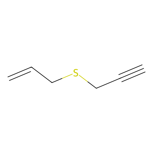1-Propene, 3-(2-propynylthio)- structure