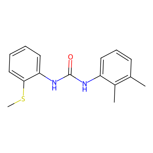 1-(2,3-Dimethylphenyl)-3-(2-methylsulfanylphenyl)urea structure