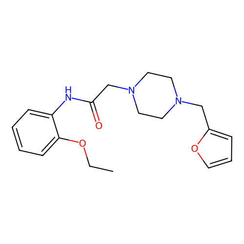 N-(2-ethoxyphenyl)-2-[4-(furan-2-ylmethyl)piperazin-1-yl]acetamide structure