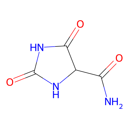 2,5-Dioxoimidazolidine-4-carboxamide structure