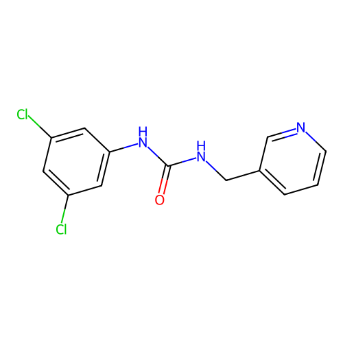 1-(3,5-Dichlorophenyl)-3-(pyridin-3-ylmethyl)urea structure