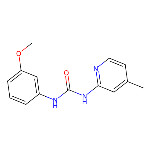 1-(3-Methoxyphenyl)-3-(4-methylpyridin-2-yl)urea structure