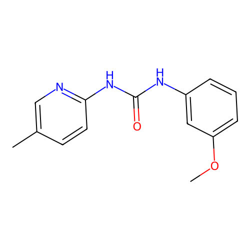 1-(3-Methoxyphenyl)-3-(5-methylpyridin-2-yl)urea structure