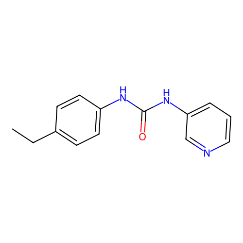 1-(4-Ethylphenyl)-3-pyridin-3-ylurea structure