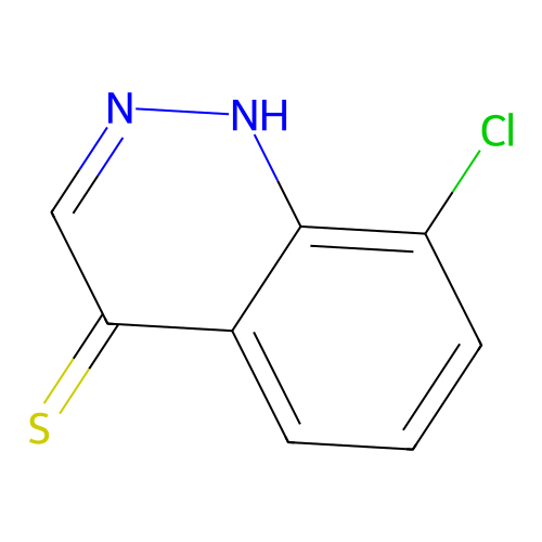 8-Chloro-4-cinnolinethiol structure