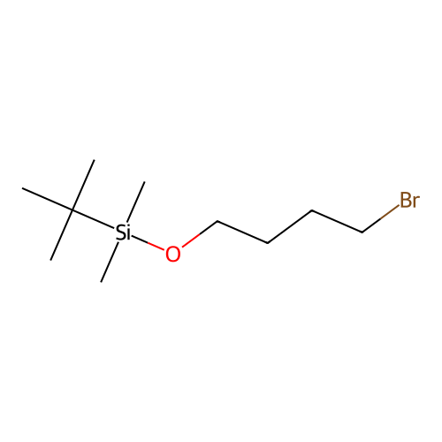 (4-Bromobutoxy)(tert-butyl)dimethylsilane structure