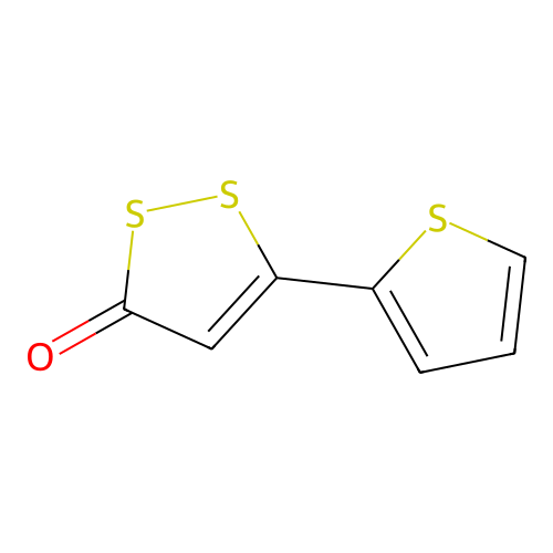 5-(2-Thienyl)-3H-1,2-dithiol-3-one structure