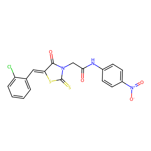 C18H12ClN3O4S2 structure