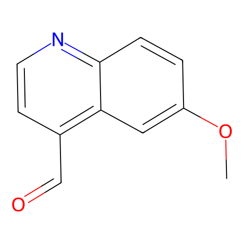 6-Methoxyquinoline-4-carboxaldehyde structure