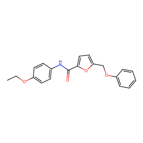 N-(4-ethoxyphenyl)-5-(phenoxymethyl)furan-2-carboxamide structure