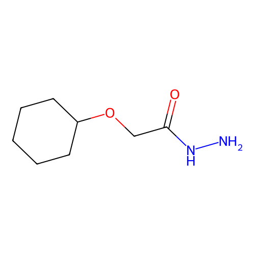 2-(Cyclohexyloxy)acetohydrazide structure