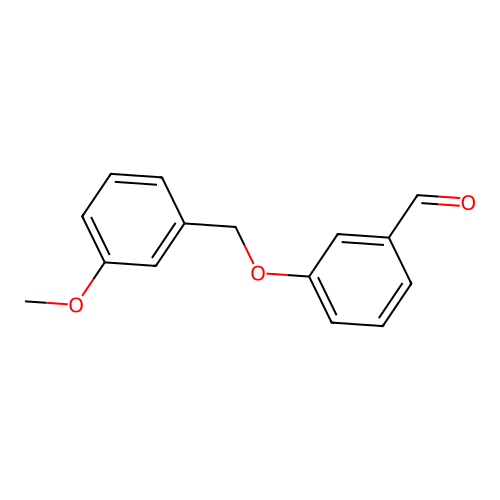 3-[(3-Methoxybenzyl)oxy]benzaldehyde structure