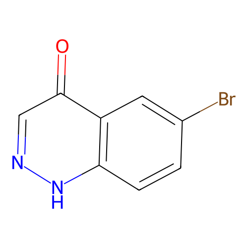 6-Bromo-4-cinnolinol structure