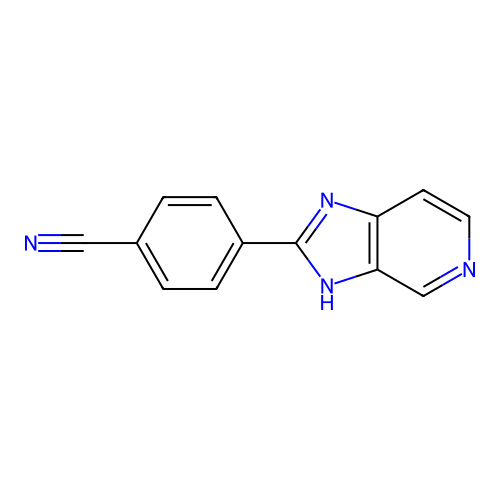 Benzonitrile, 4-(1H-imidazo[4,5-c]pyridin-2-yl)- structure
