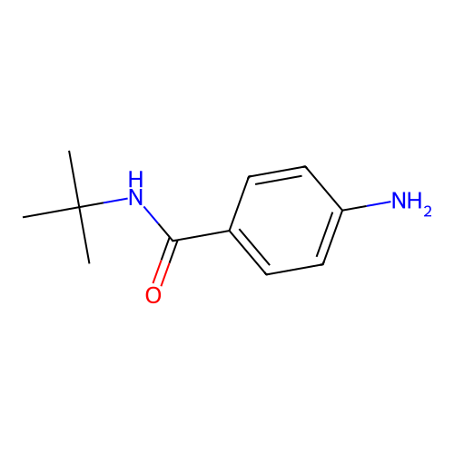 N-tert-Butyl-4-aminobenzamide structure