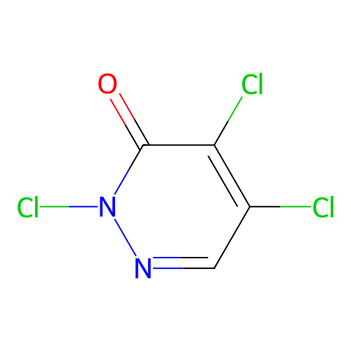 2,4,5-Trichloropyridazin-3(2H)-one structure
