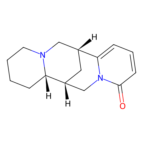 (-)-Thermopsine structure