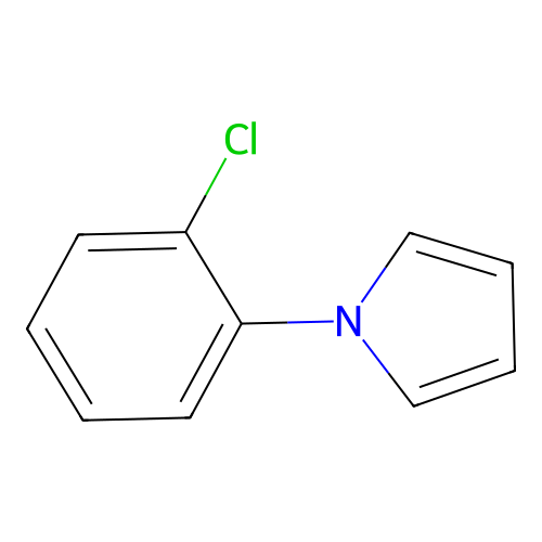 1-(2-chlorophenyl)-1H-pyrrole structure