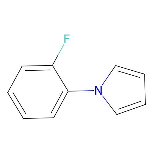 1-(2-fluorophenyl)-1H-pyrrole structure