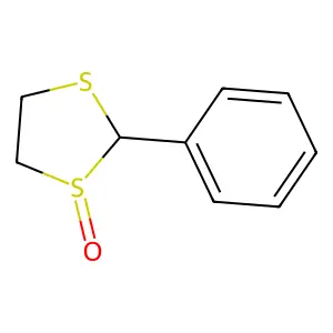2-苯基-1,3-二硫杂环戊烷1-氧化物 structure
