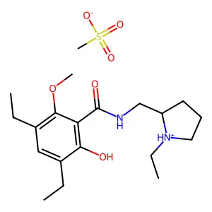 FLA 988甲磺酸盐 structure