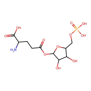 谷氨酰核糖-5-磷酸酯 structure