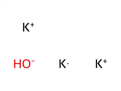 三钾氢氧化物 structure