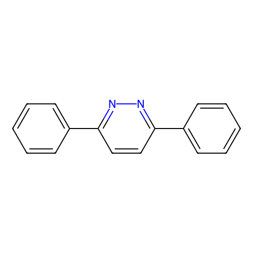 3,6-Diphenylpyridazine structure