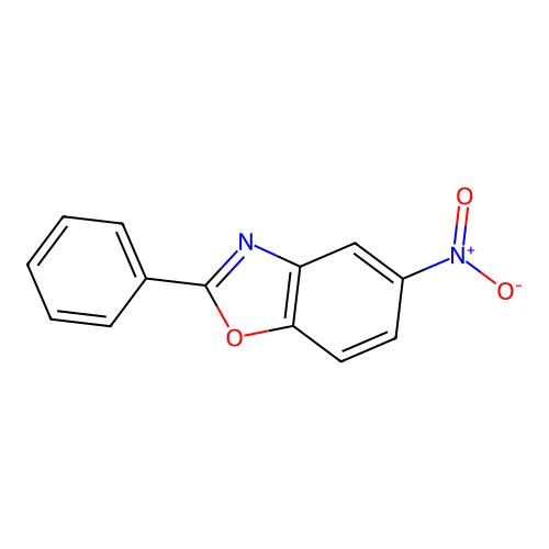 5-Nitro-2-phenyl-1,3-benzoxazole structure