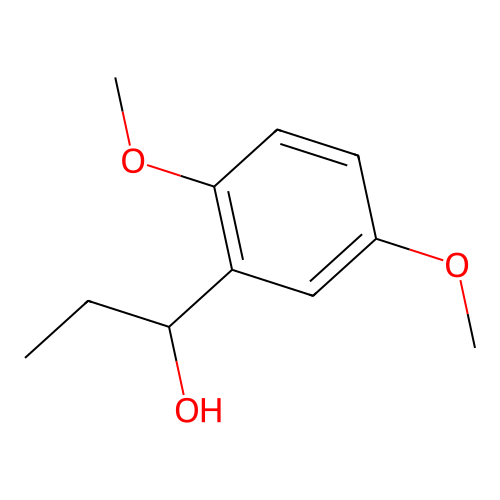 1-(2,5-Dimethoxyphenyl)-1-propanol structure