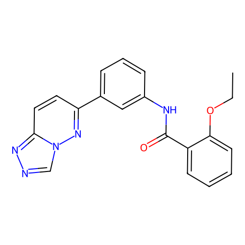 2-ethoxy-N-[3-([1,2,4]triazolo[4,3-b]pyridazin-6-yl)phenyl]benzamide structure